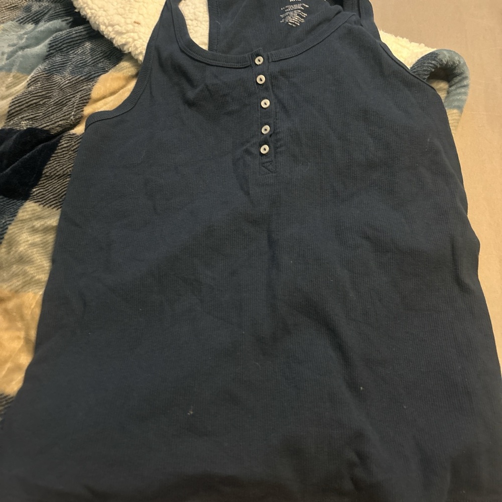 SO Navy Blue Tank Top